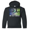 18500B Youth Heavy Blend Hooded Sweatshirt Thumbnail
